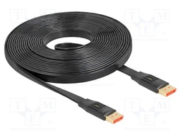 Cable; DisplayPort plug,both sides; DisplayPort 1.4; 5m; black