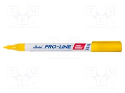 Marker: with liquid paint; yellow; 1.5mm; Pro-Line Fine; -18÷66°C