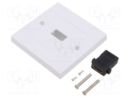 Connector: HDMI; socket; HDMI socket,both sides