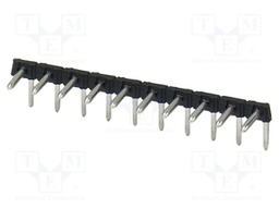 Pin strip, nominal cross section: 1.5 mm?, color: black, nom