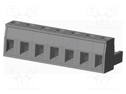 Connector: pluggable terminal block; plug; female; straight; grey