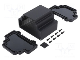 Enclosure: for DIN rail mounting; Y: 98.3mm; X: 78.3mm; Z: 69mm