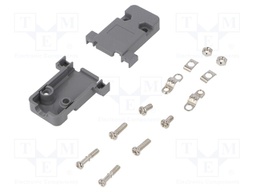 Enclosure: for D-Sub connectors; D-Sub 9pin,D-Sub HD 15pin