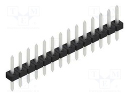 Connector: pin strips; pin header; male; PIN: 14; 2mm; THT; 1x14