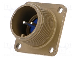 Connector: circular; Series: 97; socket; male; PIN: 2; silver plated