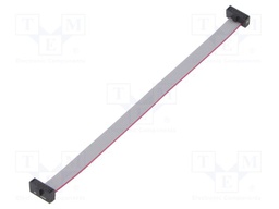 Ribbon cable with IDC connectors; Tape ph: 0.64mm; 127mm