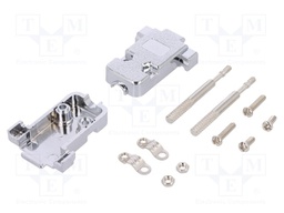Enclosure: for D-Sub connectors; D-Sub 9pin,D-Sub HD 15pin