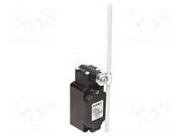 Limit switch; adjustable fiber glass rod, R 19- 189mm; NO + NC