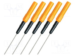 Set of measuring probes; 60VDC; Kit: backprobes pins (5 pcs.)
