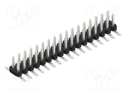 Connector: pin strips; pin header; male; PIN: 34; 2mm; SMT; 2x17