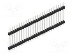 Connector: pin strips; pin header; male; PIN: 32; 2.54mm; THT; 1x32
