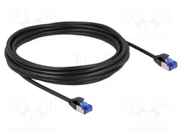 Patch cord; S/FTP; Cat: 6a; RJ45 plug,both sides; 5m; LSZH,TPE