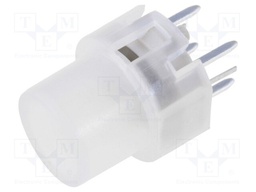 Switch: keypad; Pos: 2; SPST-NO; 0.01A/35VDC; colourless; yellow