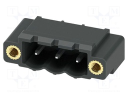 PCB headers, nominal cross section: 2.5 mm?, color: black, n