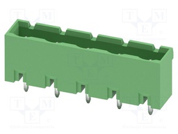PCB headers, nominal cross section: 2.5 mm?, color: green, n