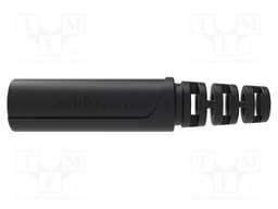 Laboratory connector: 4mm banana; socket; 30VAC; 60VDC; 32A; black