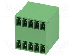 PCB headers, nominal cross section: 1.5 mm?, color: green, n