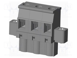 Connector: pluggable terminal block; plug; female; angled 90°