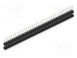Connector: pin strips; pin header; male; PIN: 33; 2.54mm; THT; 1x33