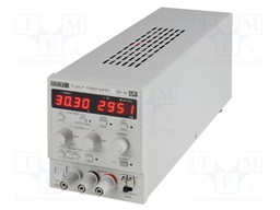 Power supply: programmable laboratory; Channels: 1; 0÷30VDC; 1mV