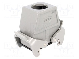 Enclosure: for Han connectors; Han; size 10B; for cable; high