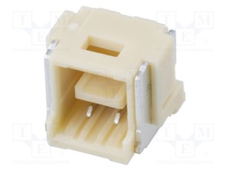 Socket; wire-board; male; CLIK-Mate; 2mm; PIN: 2; SMT; 3A; Layout: 1x2