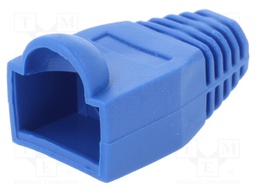 RJ45 plug boot; 6.5mm; Colour: blue