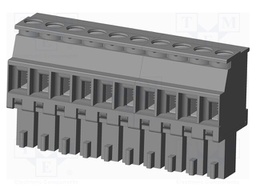 Connector: pluggable terminal block; plug; female; angled 90°