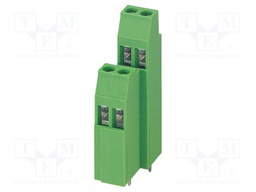 PCB terminal block, nominal current: 22 A, rated voltage (II
