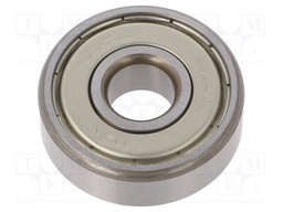 Bearing: ball; Øint: 12mm; Øout: 37mm; W: 12mm; bearing steel