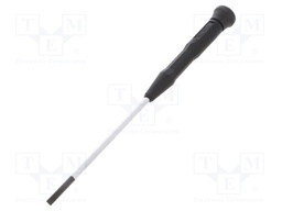 Screwdriver; slot; Size: SL 4mm; precision,ESD; Series: PRECISION