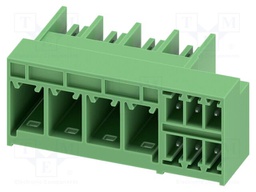 PCB hybrid header, nominal cross section: 6 mm?, color: blac