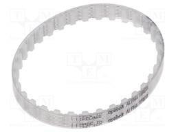 Timing belt; T5; W: 6mm; H: 2.2mm; Lw: 165mm; Tooth height: 1.2mm