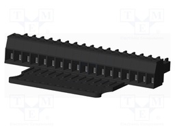 Connector: pluggable terminal block; plug; female; straight; 300V