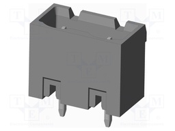 Connector: pluggable terminal block; socket; male; on PCBs