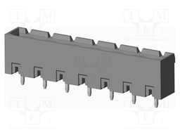 Connector: pluggable terminal block; socket; male; on PCBs