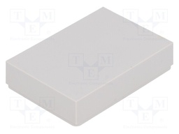 Enclosure: multipurpose; X: 33mm; Y: 47mm; Z: 10mm; ABS; grey