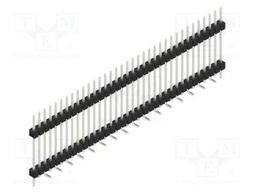 Connector: pin strips; pin header; male; PIN: 35; 2.54mm; SMT; 1x35