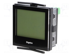 Panel; LCD (192x160); VDC: ±500V; VAC: 0÷500V; VAC accuracy: ±1%