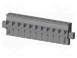 Connector: pluggable terminal block; plug; female; angled 90°
