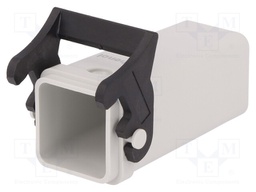 Enclosure: for HDC connectors; C146; size A3; for cable; straight