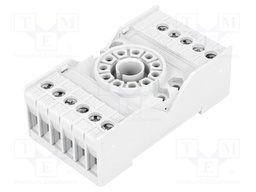 Socket; PIN: 11; 10A; 250VAC; Mounting: DIN,on panel; Series: R15