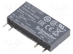 Relay: solid state; Ucntrl: 16÷30VDC; 100mA; max.48VDC; socket