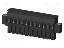 Connector: pluggable terminal block; plug; female; angled 90°