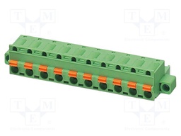 PCB connector, nominal cross section: 2.5 mm?, color: green,