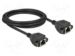 Extender Ethernet; S/FTP; Cat: 6a; RJ45 socket,both sides; 2m