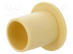 Bearing: sleeve bearing; with flange; Øout: 12mm; Øint: 10mm