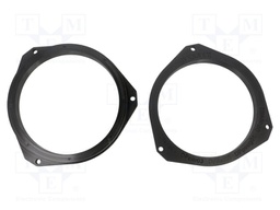 Spacer ring; 165mm; Citroën; Citroën Jumper; 2pcs; PETG