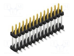 Connector: pin strips; pin header; male; PIN: 28; 2mm; SMT; 2x14