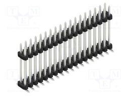 Connector: pin strips; pin header; male; PIN: 36; 2mm; SMT; 2x18